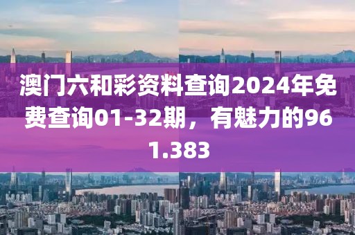 澳门六和彩资料查询2024年免费查询01-32期，有魅力的961.383