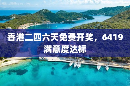香港二四六天免费开奖，6419满意度达标