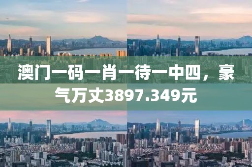 澳门一码一肖一待一中四，豪气万丈3897.349元
