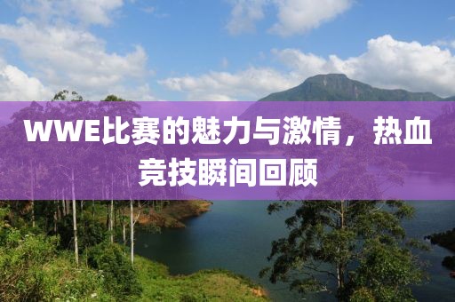 WWE比赛的魅力与激情，热血竞技瞬间回顾