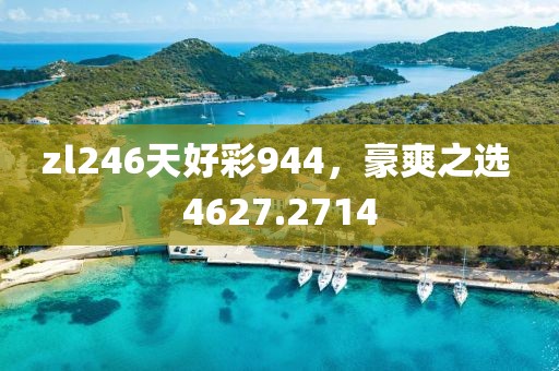 zl246天好彩944，豪爽之选 4627.2714