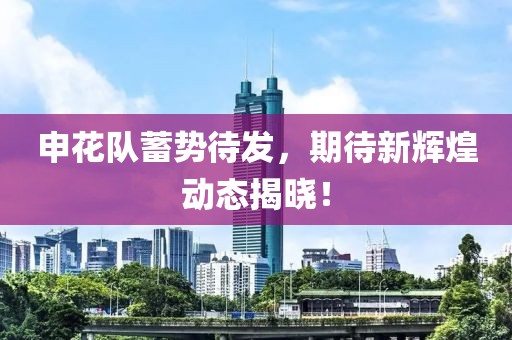 申花队蓄势待发，期待新辉煌动态揭晓！