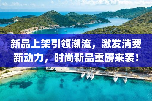 新品上架引领潮流，激发消费新动力，时尚新品重磅来袭！