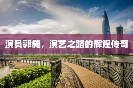 演员郭昶，演艺之路的辉煌传奇