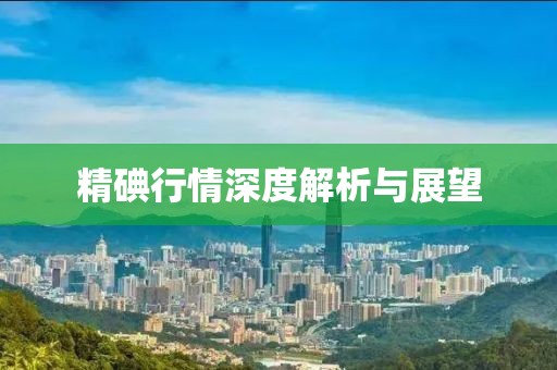 精碘行情深度解析与展望