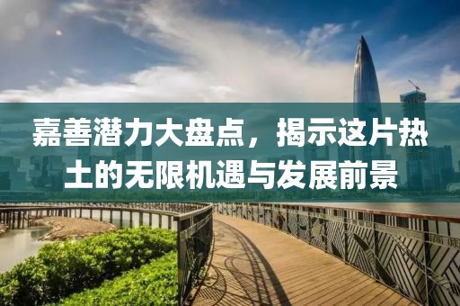 嘉善潜力大盘点，揭示这片热土的无限机遇与发展前景