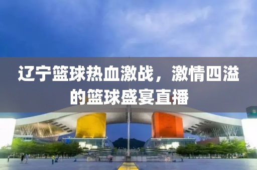 辽宁篮球热血激战，激情四溢的篮球盛宴直播