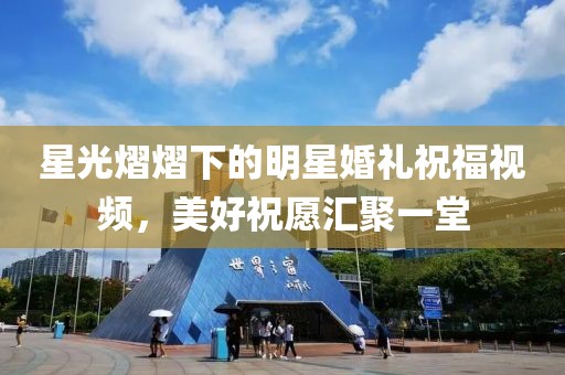 星光熠熠下的明星婚礼祝福视频，美好祝愿汇聚一堂