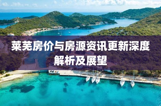 莱芜房价与房源资讯更新深度解析及展望