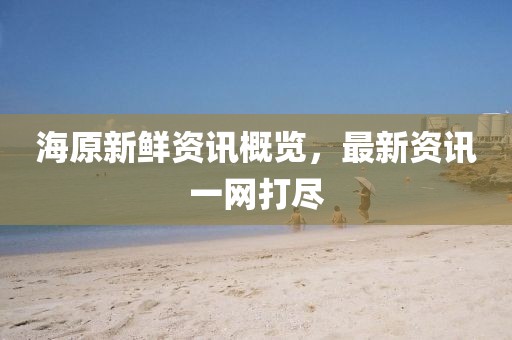 海原新鲜资讯概览，最新资讯一网打尽