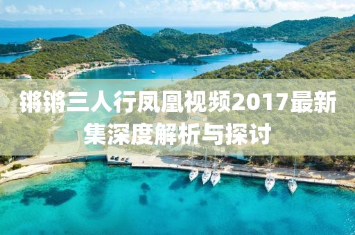 锵锵三人行凤凰视频2017最新集深度解析与探讨